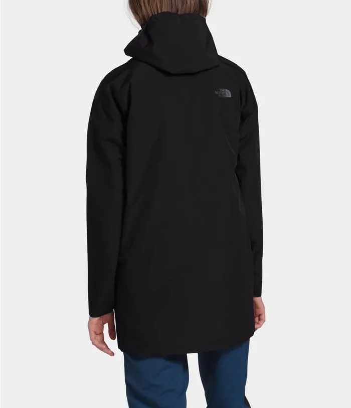Womens Woodmont Rain Jacket Tnf Black The North Face Rainwear