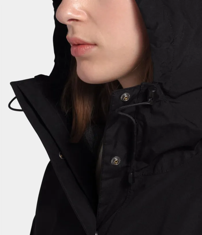 Womens Woodmont Rain Jacket Tnf Black The North Face Rainwear