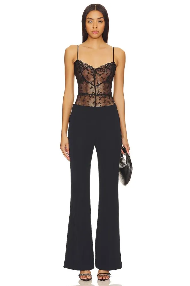 X Anja Dujakovi Hollis Pant Black Women Lovers and Friends Pants