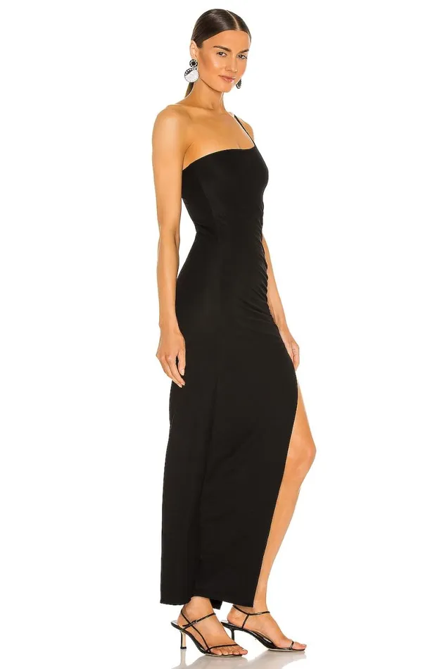 X Lindsi Lane Nami Maxi Dress Black Women Lovers and Friends Dresses
