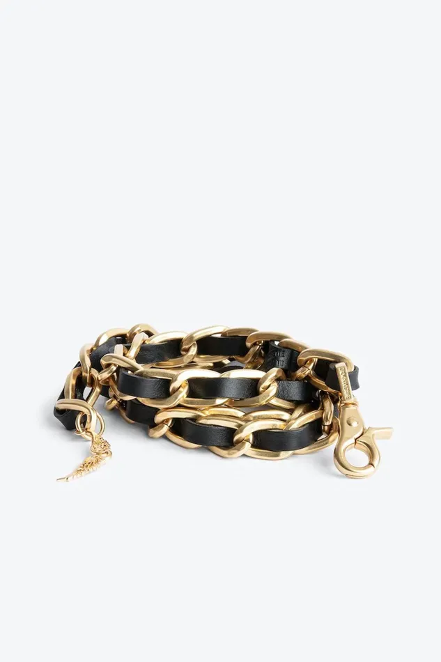 Zadig and Voltaire Belts ROCK FULL CHAIN 8211 WomenMen Zadig and Voltaire Belts ROCK FULL CHAIN 8211 WomenMen