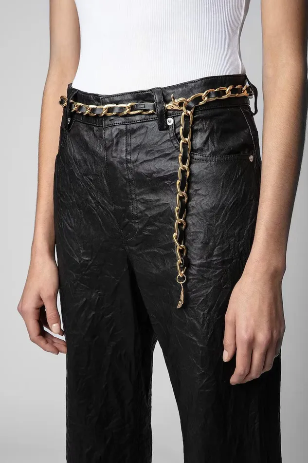 Zadig and Voltaire Belts ROCK FULL CHAIN 8211 WomenMen Zadig and Voltaire Belts ROCK FULL CHAIN 8211 WomenMen