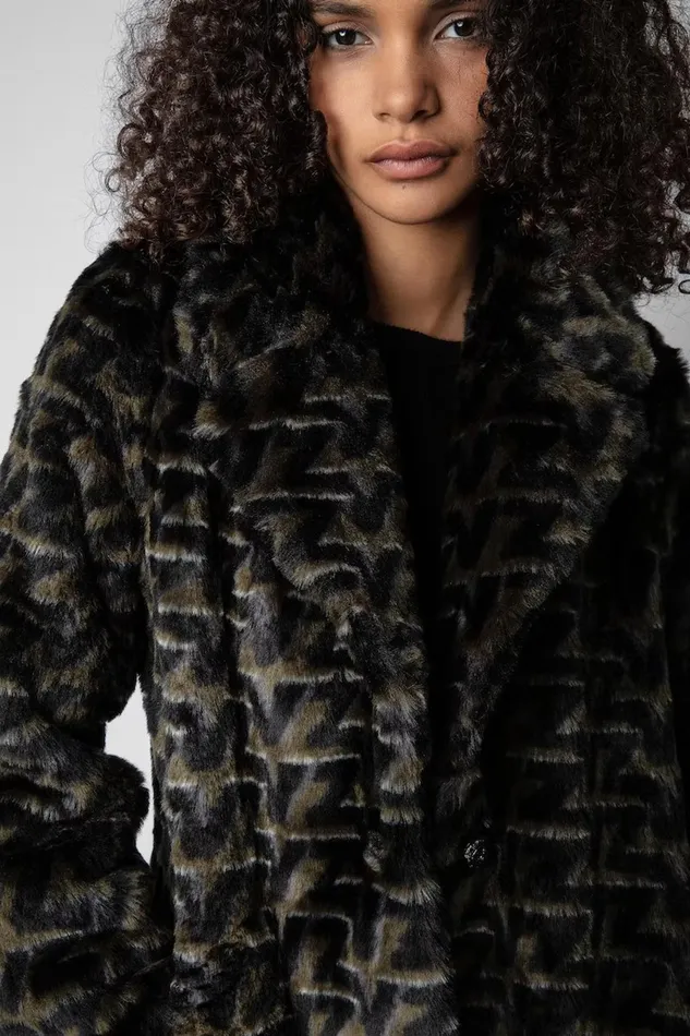 Zadig and Voltaire Coats FERA COAT MOSS 8211 Women Zadig and Voltaire Coats FERA COAT MOSS 8211 Women