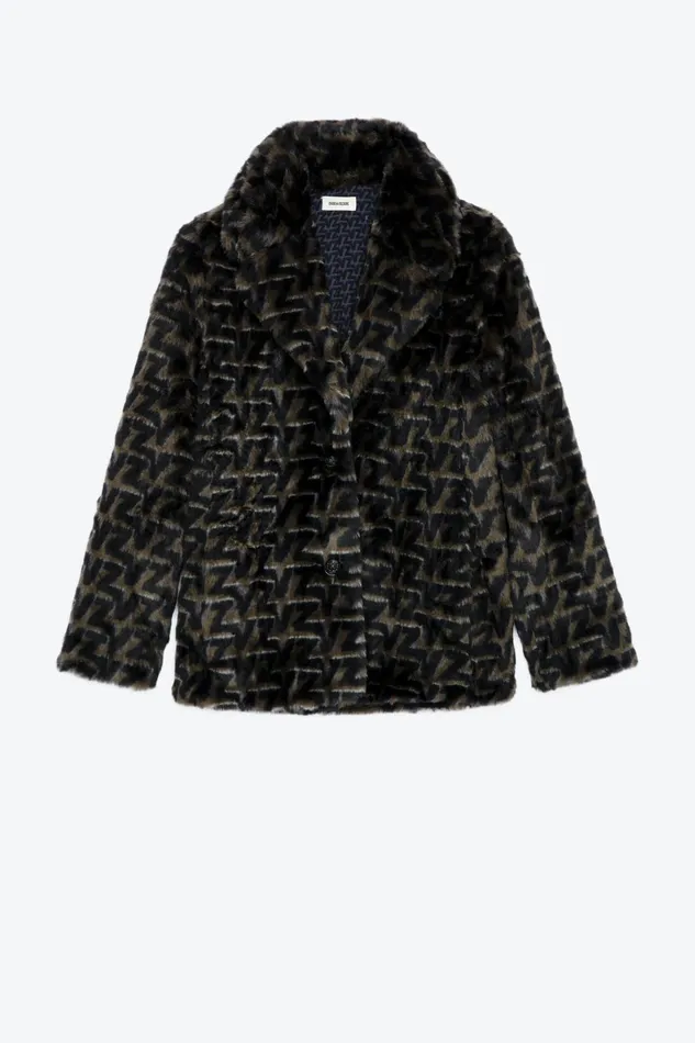 Zadig and Voltaire Coats FERA COAT MOSS 8211 Women Zadig and Voltaire Coats FERA COAT MOSS 8211 Women