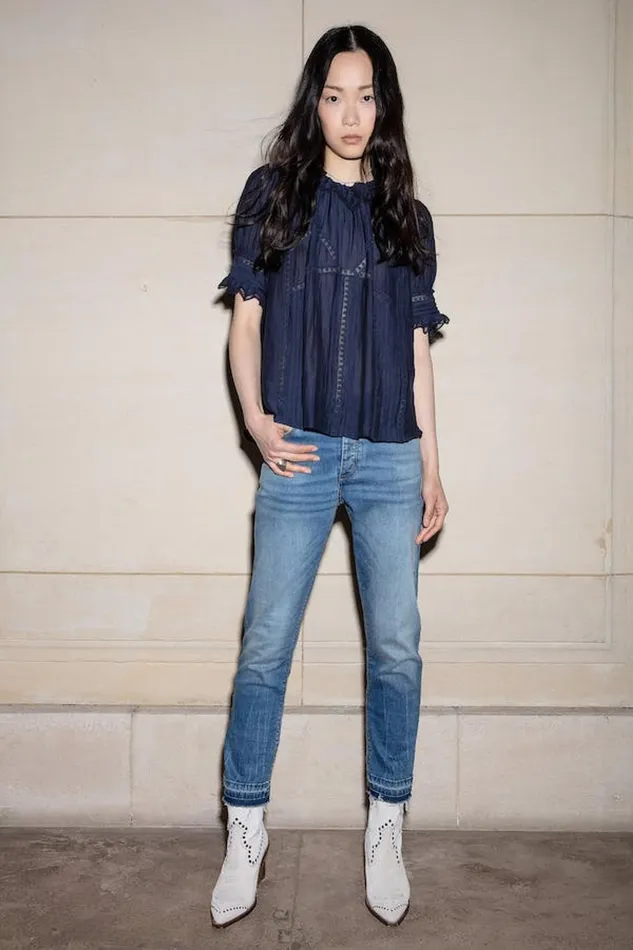 Zadig and Voltaire Shirts and Tops TUPEL TOP DEEP NAVY 8211 Women Zadig and Voltaire Shirts and Tops TUPEL TOP DEEP NAVY 8211 Women