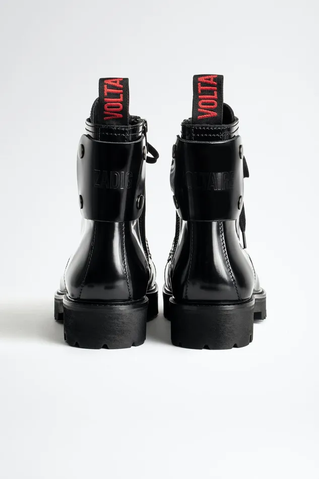 Zadig and Voltaire ShoesBoots MORISSON GLOSSY BOOTS BLACK 8211 WomenMen Zadig and Voltaire ShoesBoots MORISSON GLOSSY BOOTS BLACK 8211 WomenMen