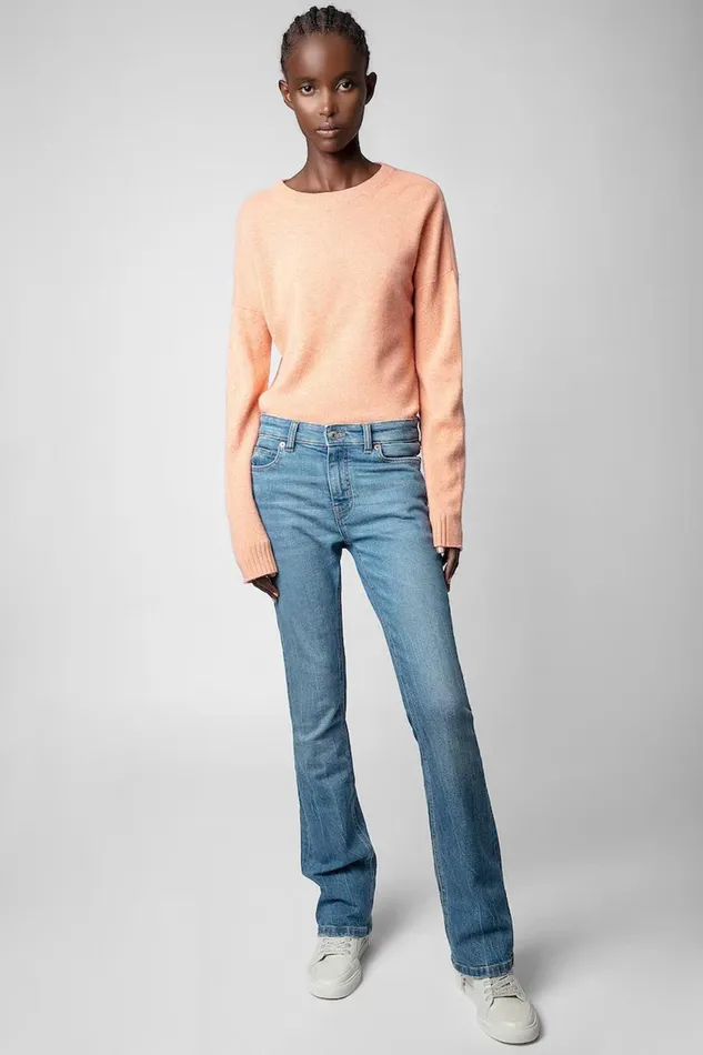 Zadig and Voltaire Sweaters and Knitwear CICI WS PATCH CORAL 8211 Women Zadig and Voltaire Sweaters and Knitwear CICI WS PATCH CORAL 8211 Women