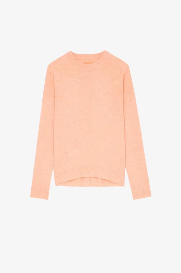 Zadig and Voltaire Sweaters and Knitwear CICI WS PATCH CORAL 8211 Women Zadig and Voltaire Sweaters and Knitwear CICI WS PATCH CORAL 8211 Women